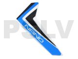  BLH3320A  	 Blade Blue Vertical Fin w/Decal 